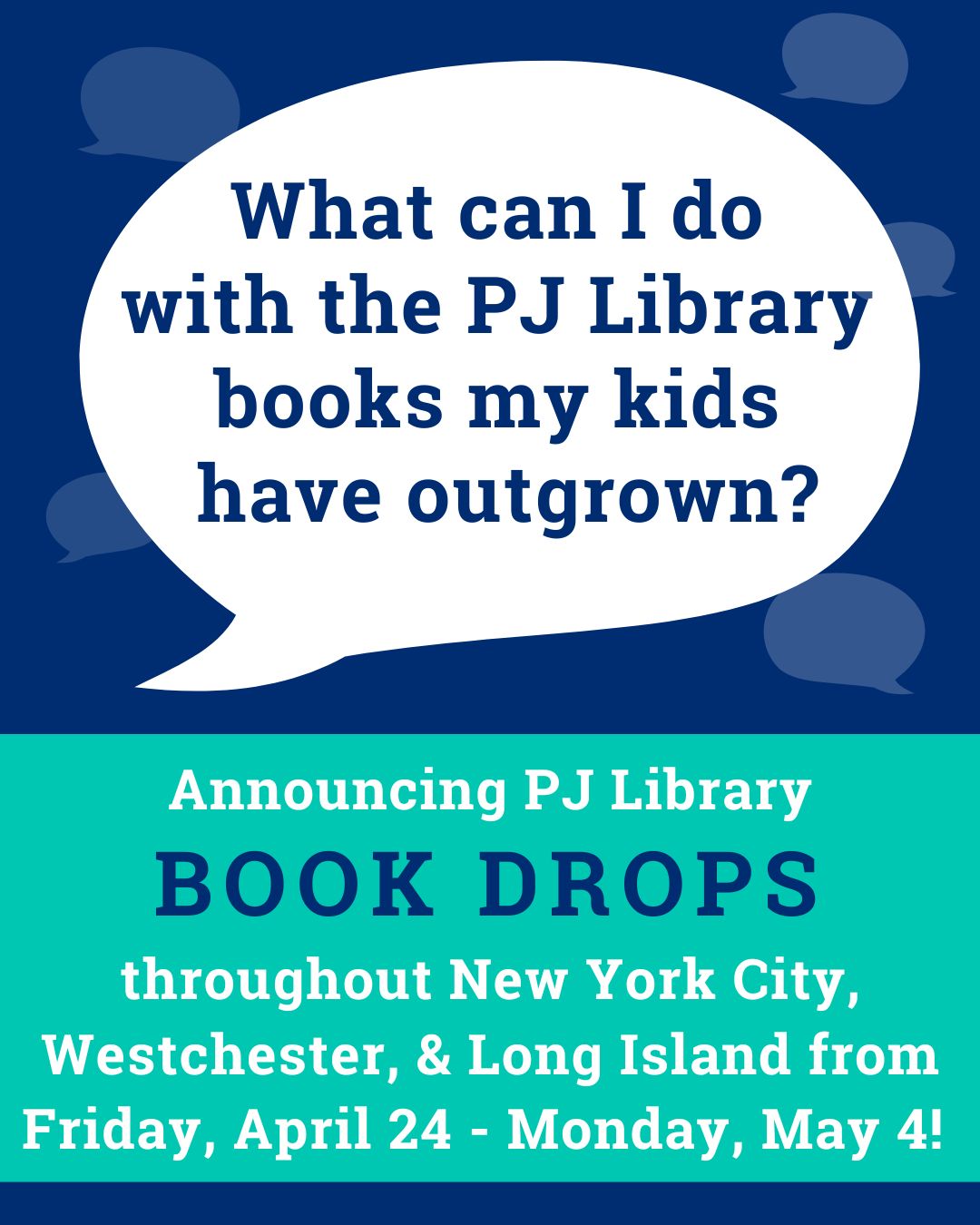 PJ Library Book Drops Across New York